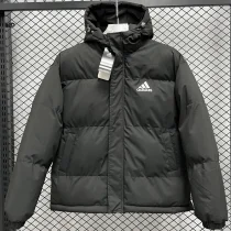 24-25 MF4 AD Black Hooded Cotton Coat #棉衣