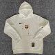 24-25 BAR White Hoody 白色(加绒)彩标