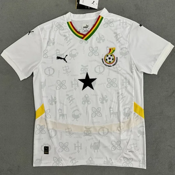 24-25 Ghana Home Fans Soccer Jersey