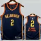 24-25 OKC Thunder GILGEOUS-ALEXANDER #2 Black City Edition Top Quality Hot Pressing NBA Jersey