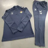 24-25 Real Betis Royal blue Half Pull Tracksuit (Pants Have Pocket)(半拉链)