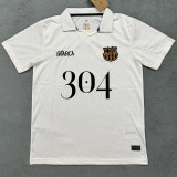 24-25 BAR White Commemorative Edition Fans Soccer Jersey