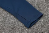 2024 JOM Royal blue Half Pull Tracksuit #2492(半拉链)