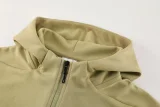 2024 AD Khaki Hoodie Jacket Tracksuit #AM05