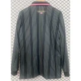 2024 Austria 50th Anniversary Black Long Sleeve Soccer Jersey (长袖)