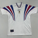 1996-1997 France Away Retro Soccer Jersey