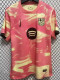 24-25 BAR Pink Yellow Special Edition Fans Soccer Jersey