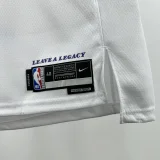 22-23 Lakers KNECHT #4 White Top Quality Hot Pressing NBA Jersey(圆领)