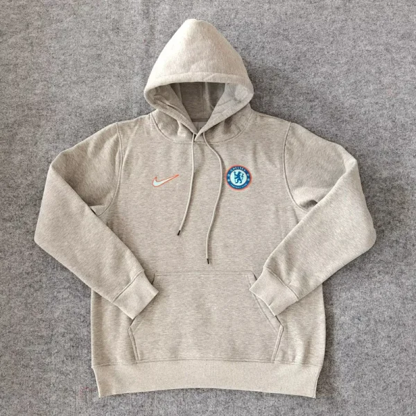 24-25 CHE Grey Hoody 灰色(加绒)蓝标