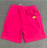 CN02玫粉 NK Pink Embroidered Multicolor Logo Casual Short Pants