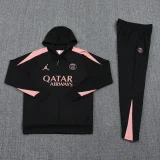2024-25 PSG Black Hoodie Tracksuit (卫衣套装)