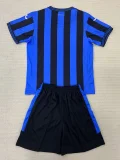 2024-25 Atalanta Home Kids Soccer Jersey 