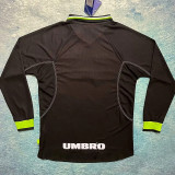 1998 Man Utd Away Long Sleeve Retro Soccer Jersey (长袖)