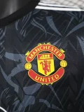 2024-25 Man Utd Black Purple Special Edition Player Version Training shirts