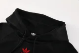 2024-25 Man Utd Black Hoodie Tracksuit (卫衣套装)