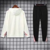 2024-25 PSG White Hoodie Tracksuit (卫衣套装)