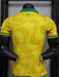 24-25 Brazil Comma Yellow Special Edition Player Version Soccer Jersey