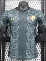 24-25 BAR Black Grey Special Edition Player Version Soccer Jersey