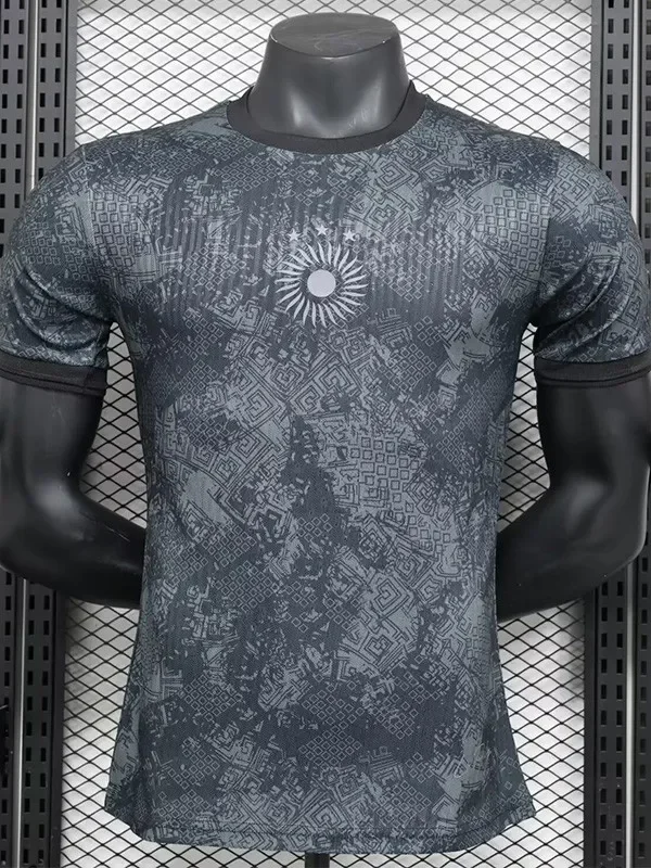 24-25 Argentina Comma Grey Black Special Edition Player Version Soccer Jersey