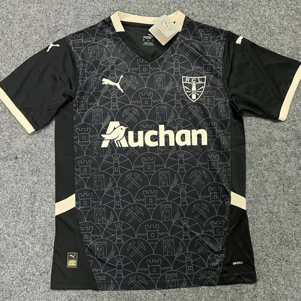 24-25 RC Lens Black Special Edition Fans Soccer Jersey