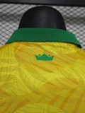 24-25 Brazil Comma Yellow Special Edition Player Version Soccer Jersey