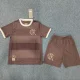 24-25 Flamengo Brown Commemorative Edition Kids Soccer Jersey