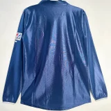 2001-2002 PSG Paris Home Long Sleeve Retro Soccer Jersey (长袖)