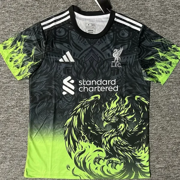 24-25 LIV Black Green Special Edition Fans Training shirts