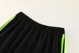 24-25 Man Utd Black Green Jacket Tracksuit #03