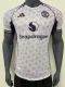 24-25 Man Utd White Purple Special Edition Player Version Soccer Jersey