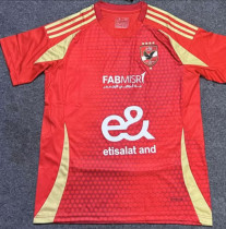 24-25 AL AHLY SC Home Fans Soccer Jersey *开罗国民