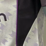 24-25 Man Utd White Purple Special Edition Player Version Soccer Jersey