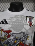24-25 Japan White Special Edition Player Version Soccer Jersey *龙樱花