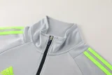 24-25 Bayern Grey Black Jacket Tracksuit #03