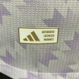 24-25 Man Utd White Purple Special Edition Player Version Soccer Jersey