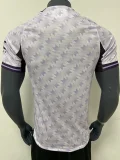 24-25 Man Utd White Purple Special Edition Player Version Soccer Jersey