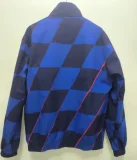 24-25 Croatia Lake blue & Blue Double Sided Windbreaker (双面风衣)