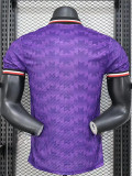 2024-25 Man Utd Purple Special Edition Player Version Training shirts *翻领