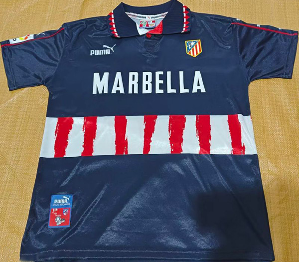1997-1998 ATM Away Retro Soccer Jersey *带章