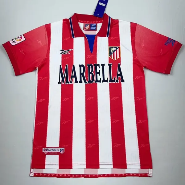1998/1999 ATM Home Retro Soccer Jersey(带98/99西甲章）
