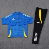 2024 AD Fancy blue Half Pull Tracksuit #AB08 (半拉链)