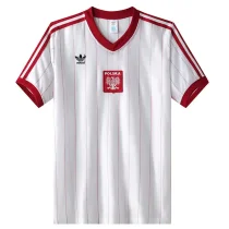 1982 Poland Home Retro Soccer Jersey