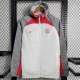 24-25 BAR Gray white Windbreaker