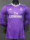 2016-2017 RMA Away Player Version 长袖球员 Long Sleeve Retro Soccer Jersey