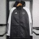 24-25 Man Utd Black Windbreaker (白袖)