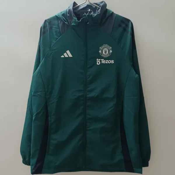 24-25 Man Utd Green Windbreaker