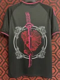 24-25 Japan Black Special Edition Fans Training Shirts *武士刀