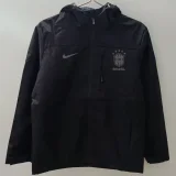 24-25 Brazil Black Windbreaker