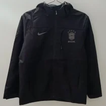 24-25 Brazil Black Windbreaker