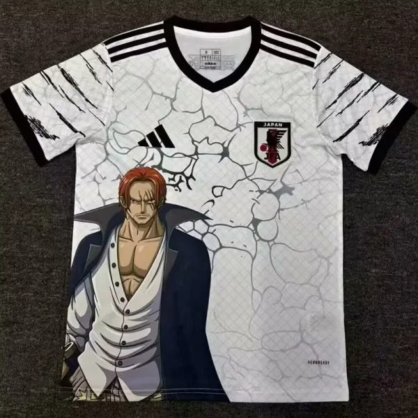 24-25 Japan White Special Edition Fans Training Shirts *红发香克斯